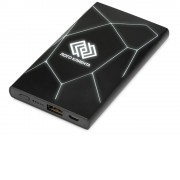 Портативное беспроводное зарядное устройство Geo Wireless, 5000 mAh, черный