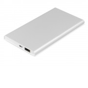 Внешний аккумулятор Rombica NEO AX70L, 7 000 мАч, алюминий, серебристый, чехол