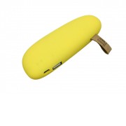 PB_Small_stone Универсальное зарядное устройство power bank в форме камня. 2600MAH. Желтый