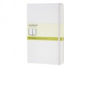 Записная книжка Moleskine Classic (нелинованный) в твердой обложке, Large (13х21см), белый