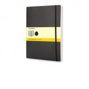 Записная книжка Moleskine Classic Soft (в клетку), ХLarge (19х25 см), черный