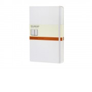 Записная книжка Moleskine Classic (в линейку) в твердой обложке, Large (13х21см), белый