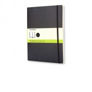 Записная книжка Moleskine Classic Soft (нелинованный), Хlarge (19х25 см), черный