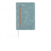 Записная книжка Pierre Cardin голубая, 14 х 20,5 см