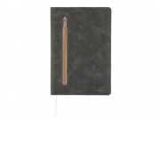 Записная книжка Pierre Cardin антрацит, 14 х 20,5 см