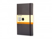 Записная книжка Moleskine Classic Soft (в линейку), Pocket (9х14 см), черный