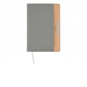 Записная книжка Pierre Cardin серая, 14 х 20,5 см