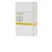 Записная книжка Moleskine Classic (в клетку), Pocket (9х14 см), белый