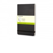 Записная книжка Moleskine Reporter (нелинованная), Pocket (9х14см), черный