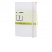 Записная книжка Moleskine Classic (нелинованный) в твердой обложке, Pocket (9x14см), белый