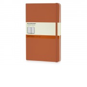 Записная книжка Moleskine Classic (в линейку) в твердой обложке, Large (13х21см), оранжевый коралл