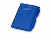 Записная книжка Альманах с ручкой, синий