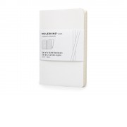 Записная книжка Moleskine Volant (в линейку, 2 шт.), Pocket (9х14см), белый