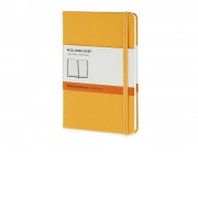 Записная книжка Moleskine Classic (в линейку) в твердой обложке, Pocket (9x14см), оранжевый