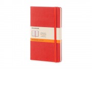 Записная книжка Moleskine Classic (в линейку) в твердой обложке, Large (13х21см), красный