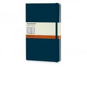 Записная книжка Moleskine Classic (в линейку) в твердой обложке, Large (13х21см), сапфир