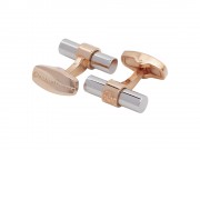 Запонки More Chrome