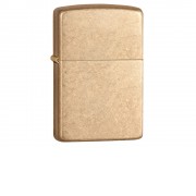 Зажигалка ZIPPO Armor™с покрытием Tumbled Brass, латунь/сталь, золотистая, матовая, 38x13x57 мм