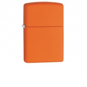 Зажигалка ZIPPO Classic с покрытием Orange Matte, латунь/сталь, оранжевая, матовая, 38x13x57 мм