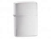 Зажигалка ZIPPO Classic с покрытием Brushed Chrome, латунь/сталь, серебристая, матовая, 38x13x57 мм