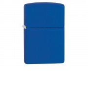 Зажигалка ZIPPO Classic с покрытием Royal Blue Matte, латунь/сталь, синяя, матовая, 38x13x57 мм