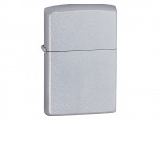 Зажигалка ZIPPO Classic с покрытием Satin Chrome™, латунь/сталь, серебристая, матовая, 38x13x57 мм