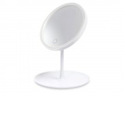 Косметическое зеркало с LED-подсветкой Beautific, белый