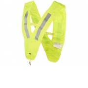 Детский защитный жилет Nikolai в форме буквы V,  неоново-желтый