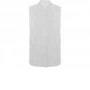 Жилет Aldany, белый/растительный принт