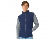 Жилет флисовый Ibiza мужской, темно-синий