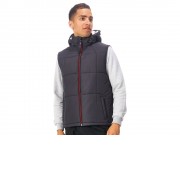 Жилет Vigour мужской, черный/стальной