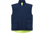 Жилет Persei, нэйви/неоновый желтый