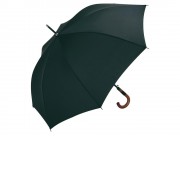 Зонт-трость 4132 Fop с деревянной ручкой, полуавтомат, черный