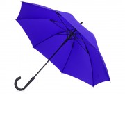 Зонт-трость Bergen, полуавтомат, темно-синий