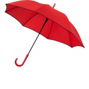 Ветрозащитный автоматический цветной зонт Kaia 23, красный