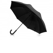 Зонт-трость Lunker с большим куполом (d120 см), черный