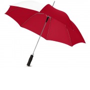 Зонт-трость Tonya 23 полуавтомат, красный/белый