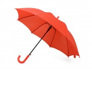 Зонт-трость Edison, полуавтомат, детский, красный