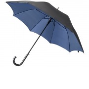 Зонт-трость полуавтоматический двухслойный