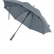 Зонт трость 23 Niel из переработанного ПЭТ-пластика, полуавтомат - Серый