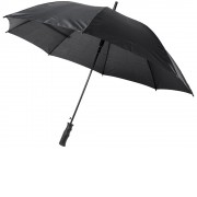 23-дюймовый ветрозащитный полуавтоматический зонт Bella, черный