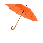 Зонт-трость Радуга, оранжевый