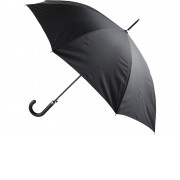 Зонт-трость полуавтомат Алтуна, черный
