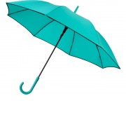 Ветрозащитный автоматический цветной зонт Kaia 23,  мятный