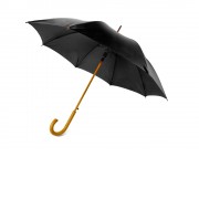 Зонт-трость Радуга, черный