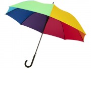 23-дюймовый ветрозащитный полуавтоматический зонт Sarah, радужный