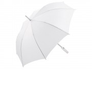 Зонт-трость 7560 Alu с деталями из прочного алюминия, полуавтомат, белый