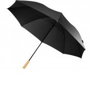 Romee, ветрозащитный зонт для гольфа диаметром 30 дюймов из переработанного ПЭТ, черный