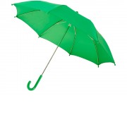 Детский 17-дюймовый ветрозащитный зонт Nina, зеленый светлый