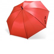 Зонт трость MILFORD, полуавтомат, красный